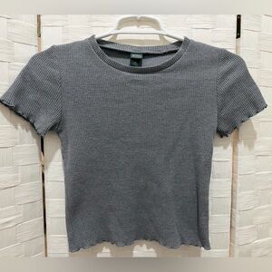 Wild Fable Short Sleeve Medium Cropped Tee